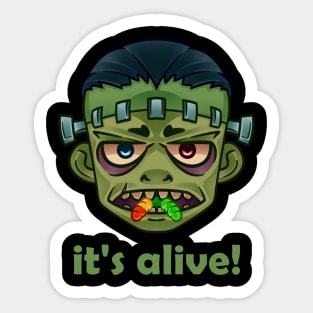 monstruo de frankenstein Sticker